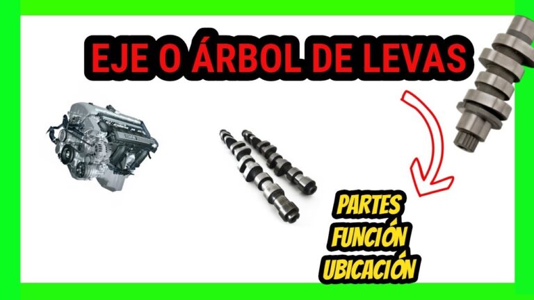 partes de un arbol de levas