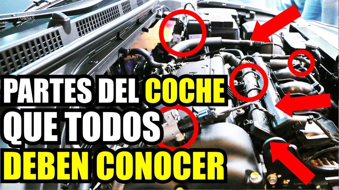 partes del motor de un coche