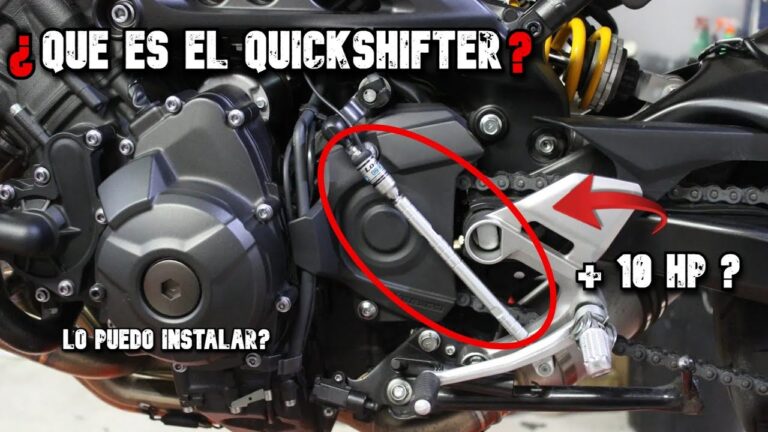 pedal de cambio de velocidades de una motocicleta
