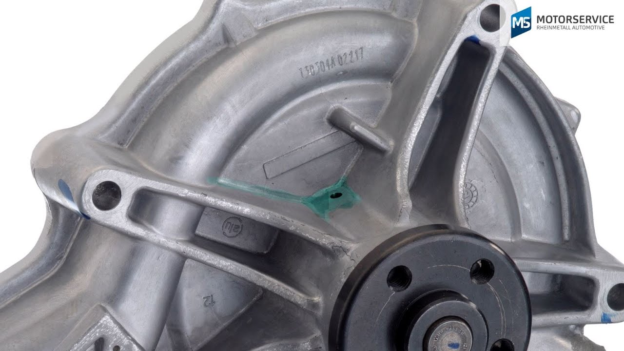 pérdida de anticongelante por la bomba de agua