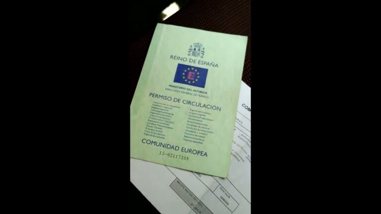 permiso de circulacion y ficha tecnica