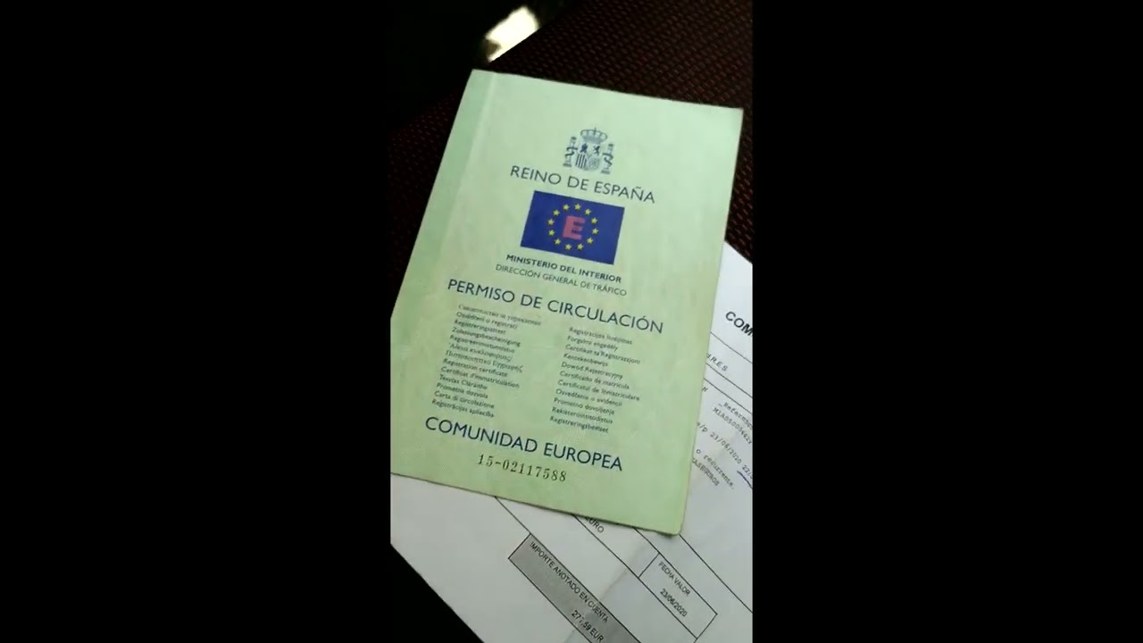 permiso de circulacion y ficha tecnica