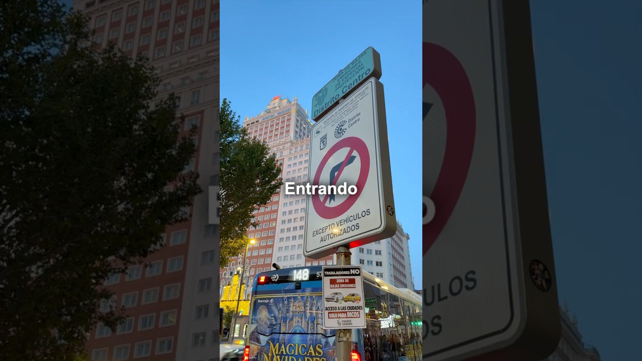 permiso para entrar en madrid central
