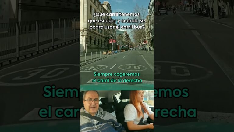 podrá un turismo circular por el carril bus