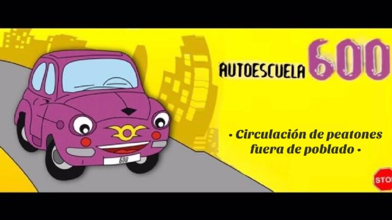por donde deben circular los peatones fuera de poblado