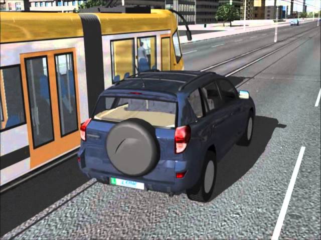 por donde se adelanta a un tranvia
