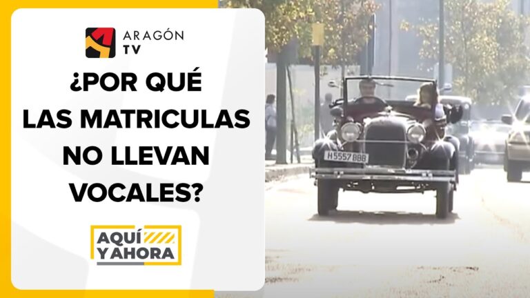porque las matrículas no tienen vocales