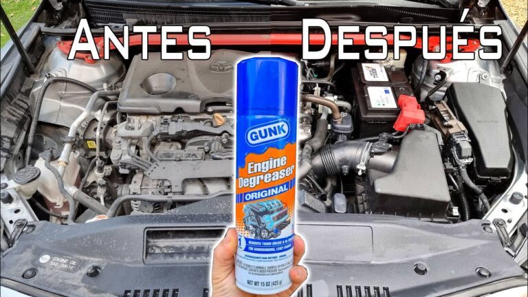 productos para limpiar el motor del coche