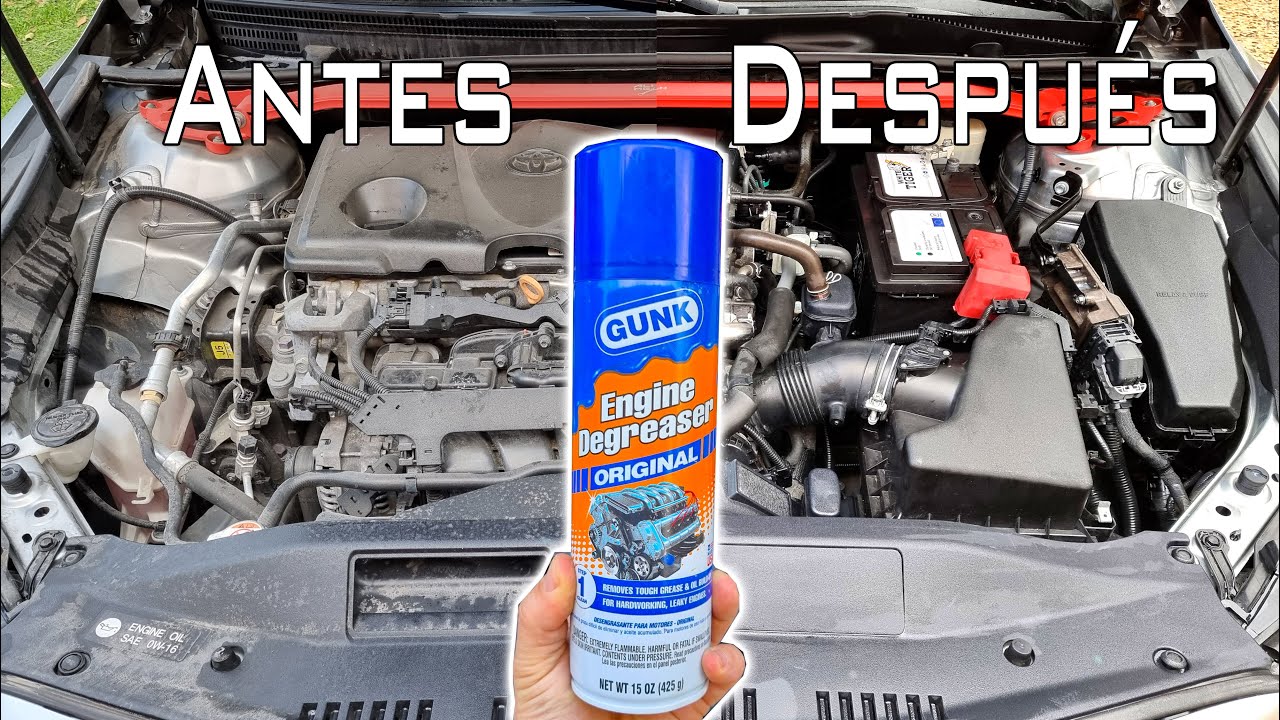 productos para limpiar el motor del coche