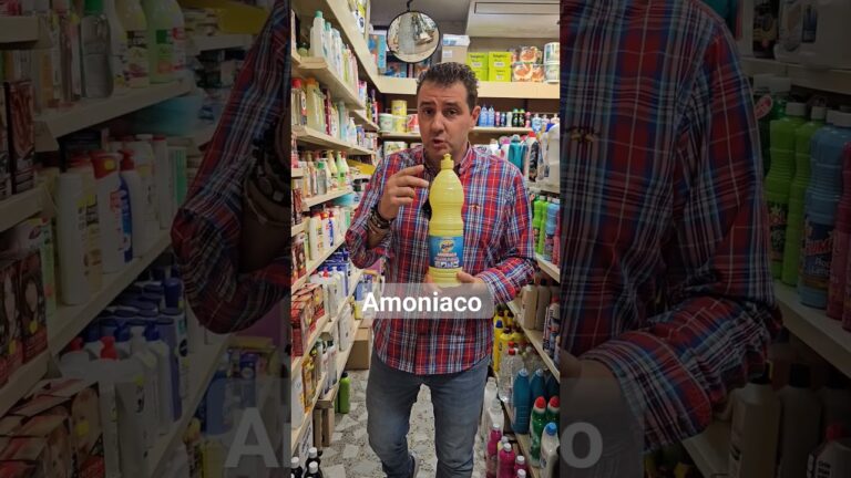 proporción de amoniaco y agua para limpiar