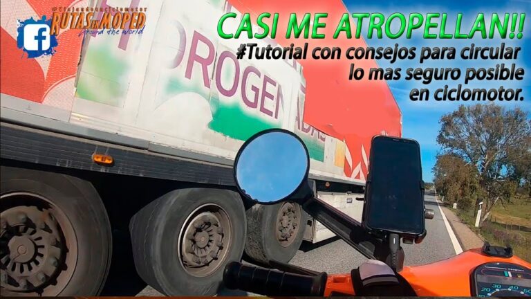 puede circular un ciclomotor por una carretera nacional