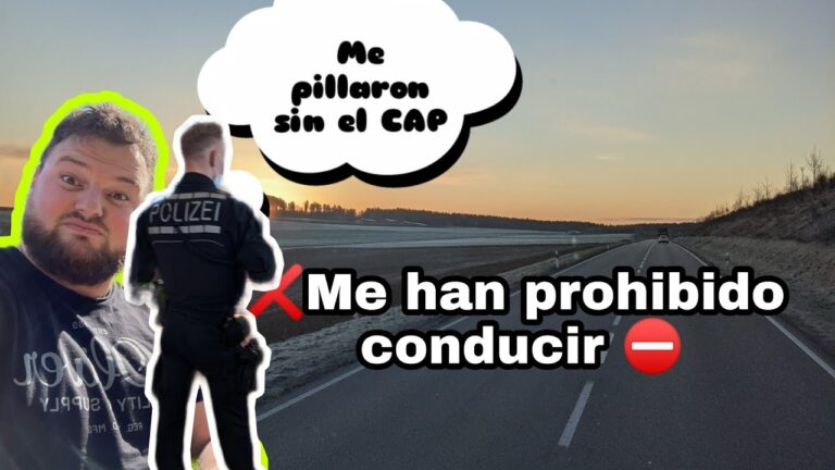 puedo conducir un camión sin el cap