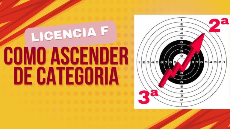 puntuacion para subir categoria licencia f
