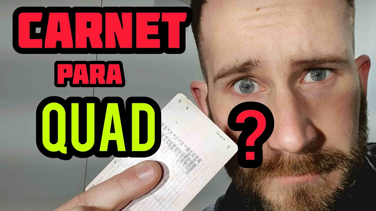 que carnet se necesita para conducir un quad de 400