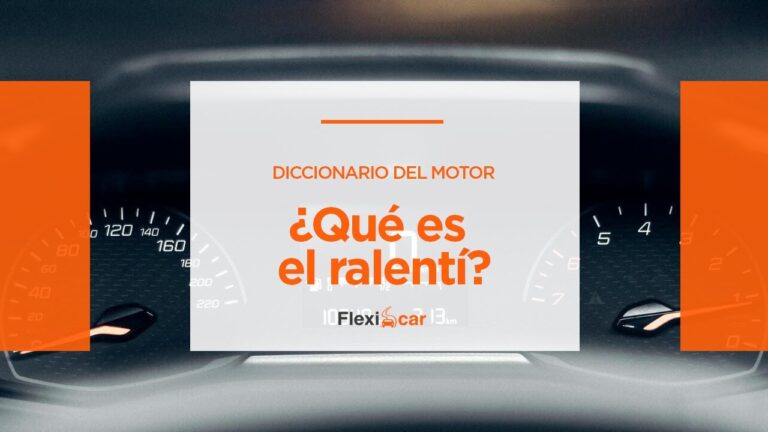 que es el ralenti del coche