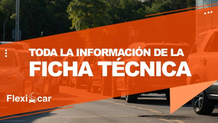 que es la ficha tecnica del vehiculo