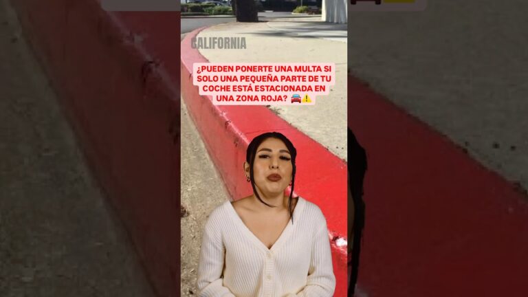 que es la zona roja de aparcamiento