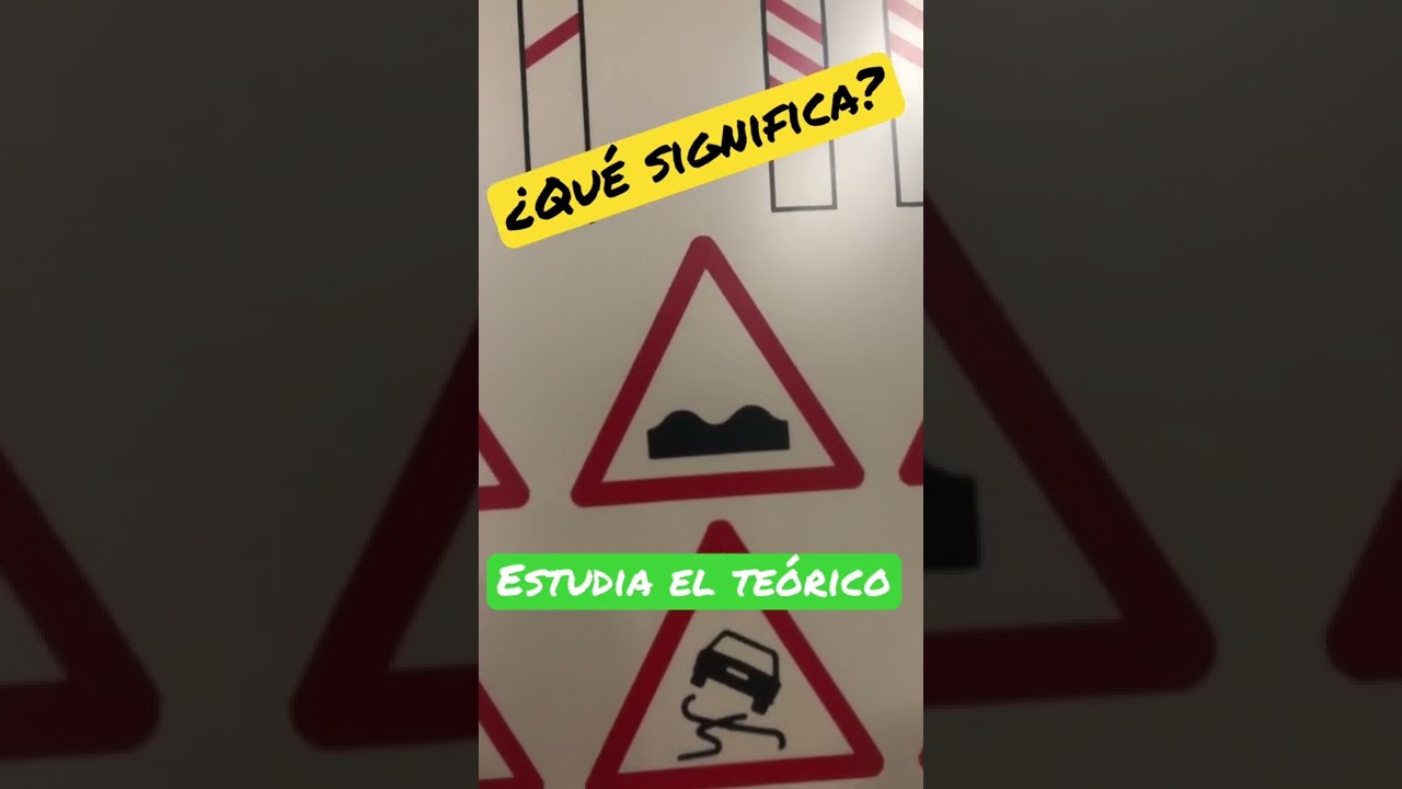 que es un resalto en la via
