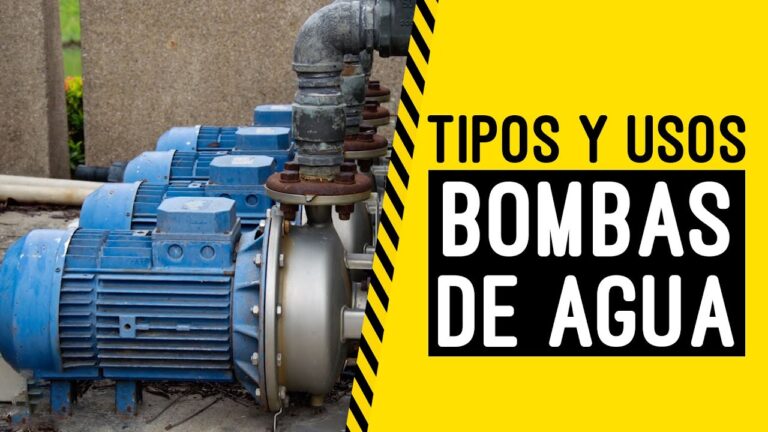 que es una bomba de agua