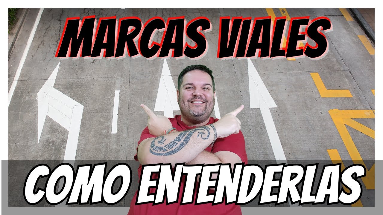 que le indican las marcas viales de la calzada