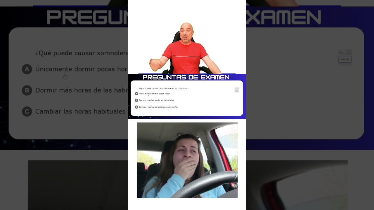 qué puede causar somnolencia en un conductor