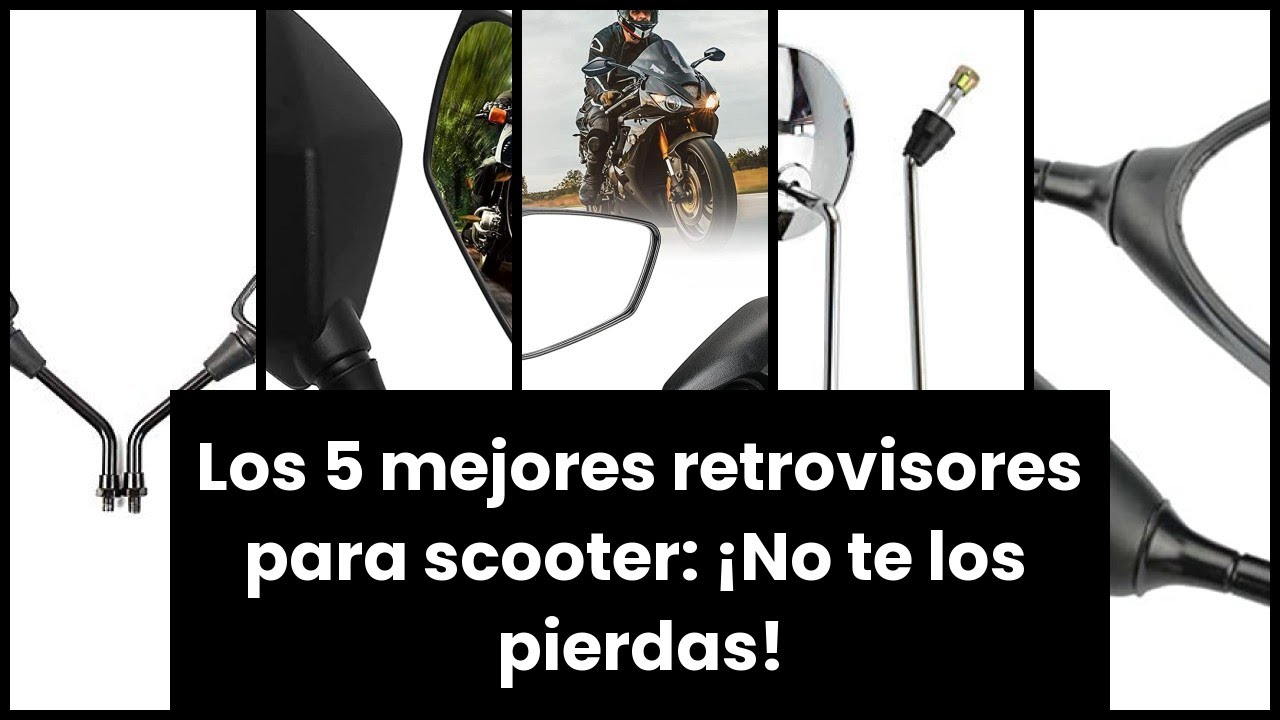 que retrovisor es obligatorio en ciclomotor
