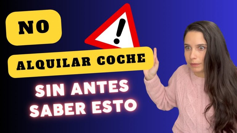 que tener en cuenta al alquilar un coche