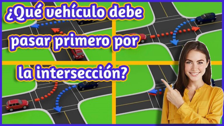 quien tiene prioridad en una interseccion