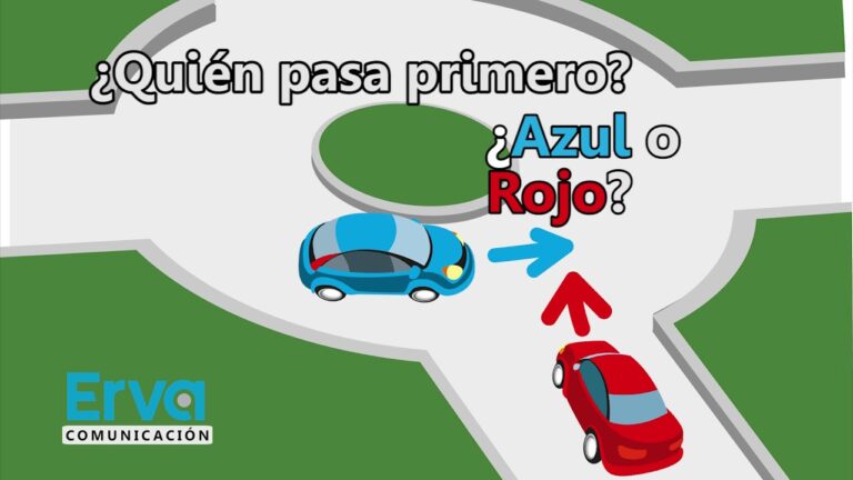 quien tiene prioridad en una rotonda