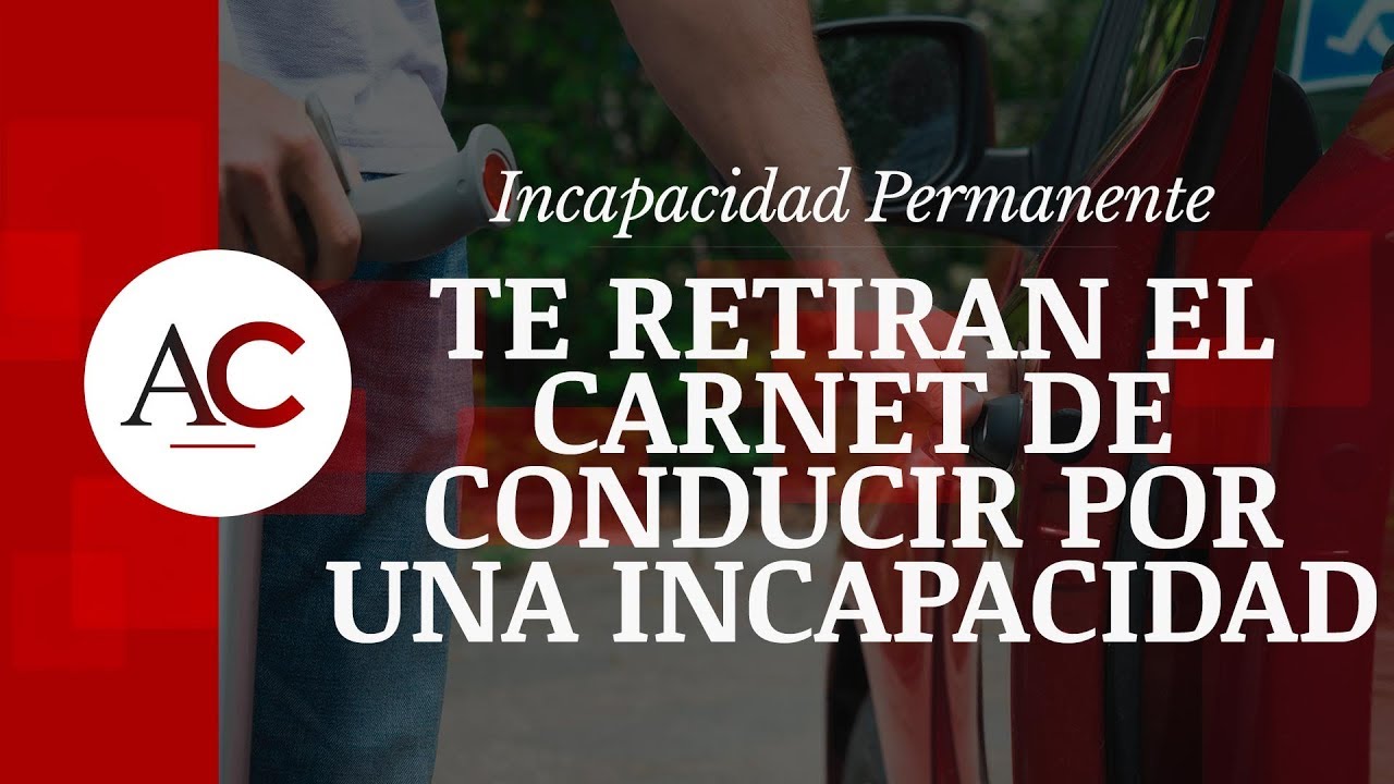 renovar carnet de conducir con incapacidad