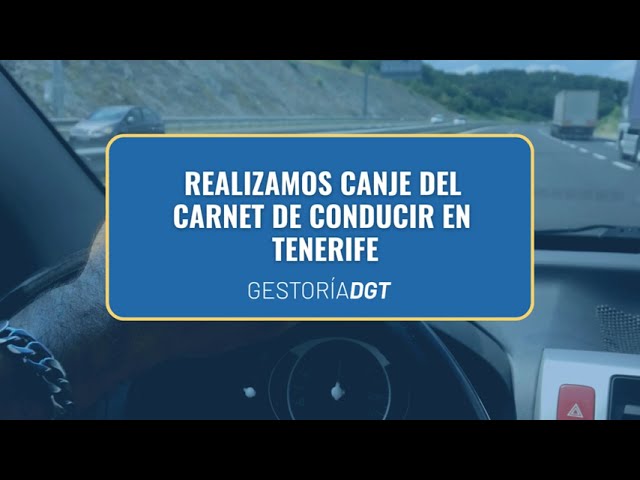 renovar el carnet de conducir en tenerife