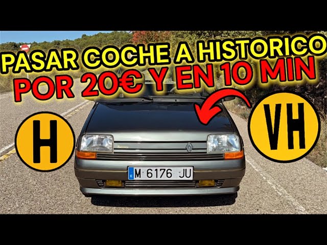 requisitos para hacer un coche historico