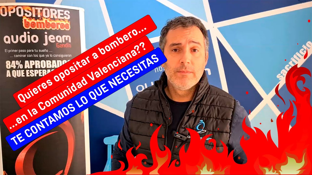 requisitos para ser bombero en valencia