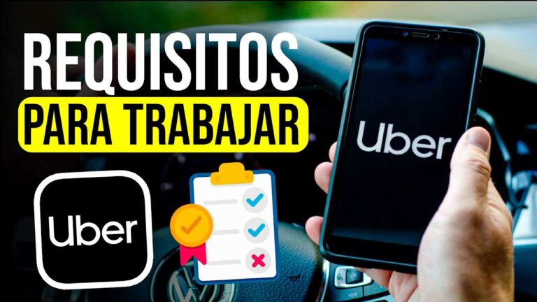 requisitos para ser conductor de uber