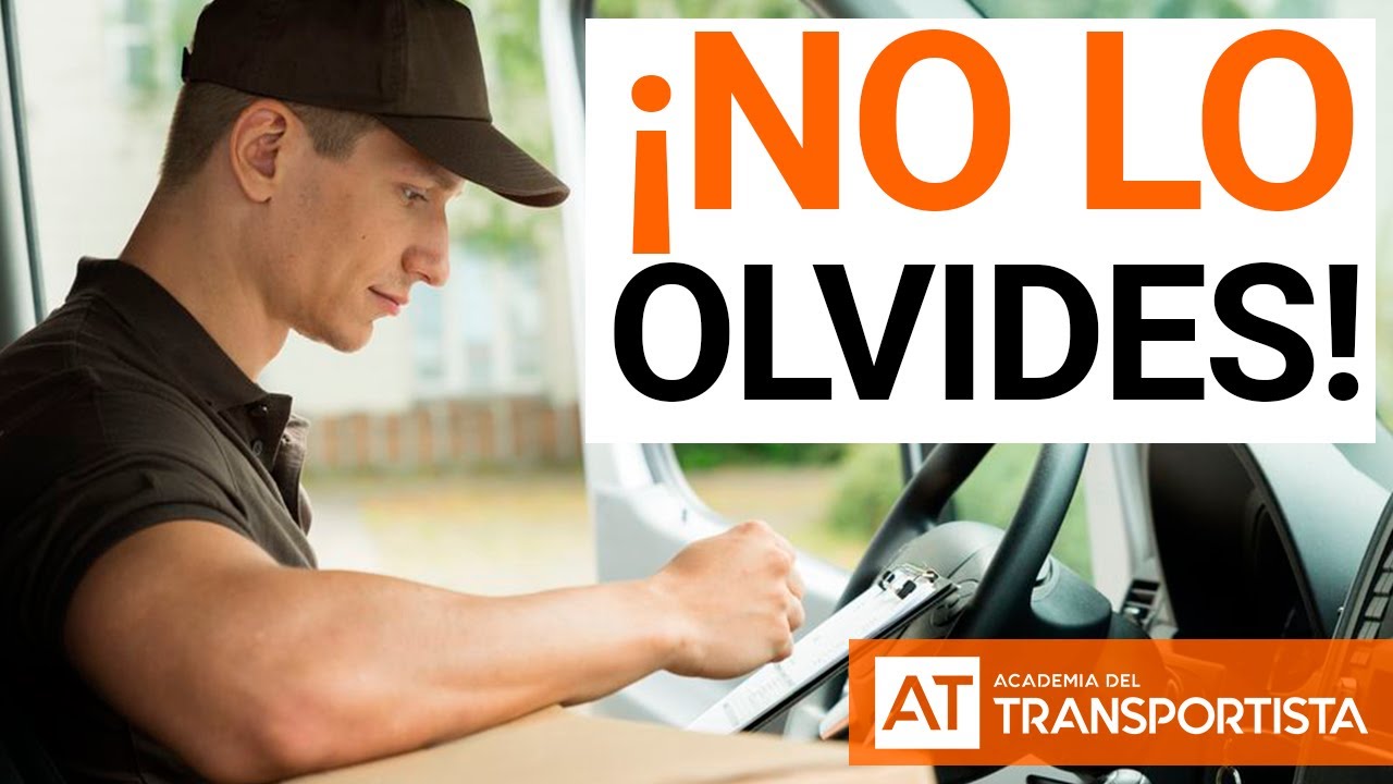 requisitos para ser transportista con furgoneta