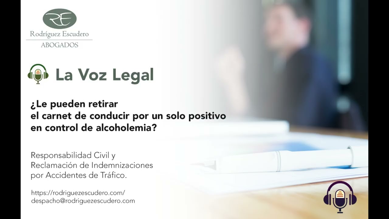 retirada carnet de conducir por alcoholemia
