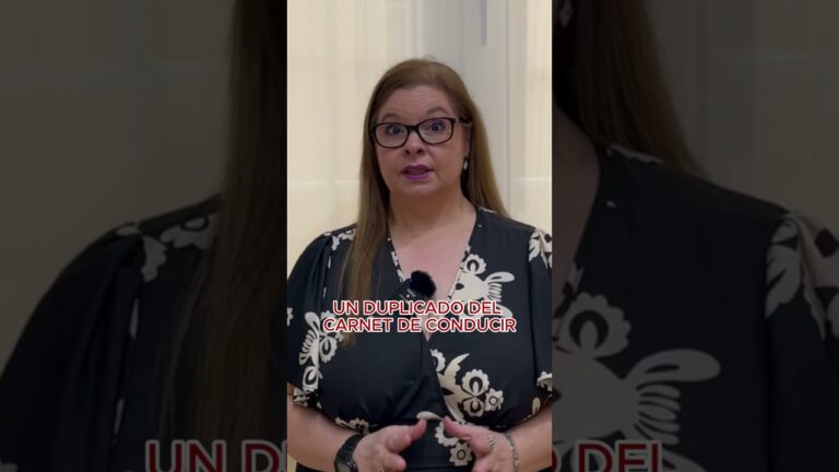 sacar duplicado del carnet de conducir