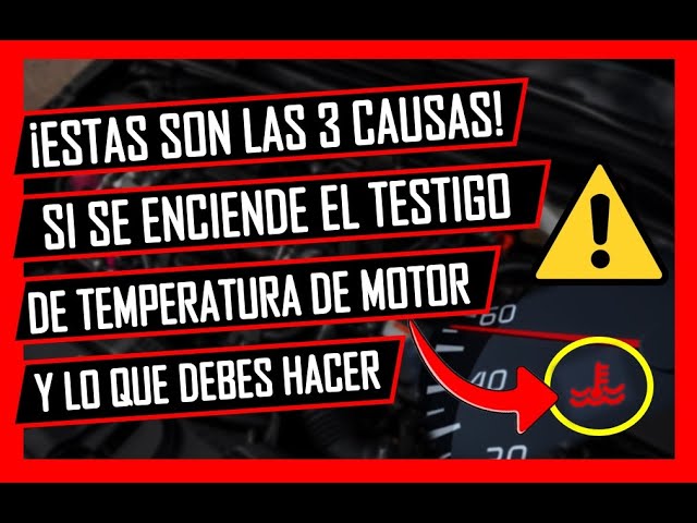 se me enciende la luz del líquido refrigerante