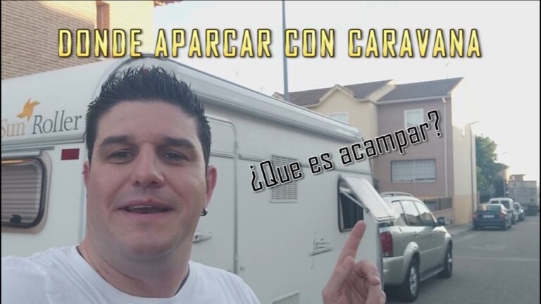 se puede aparcar un remolque en la calle