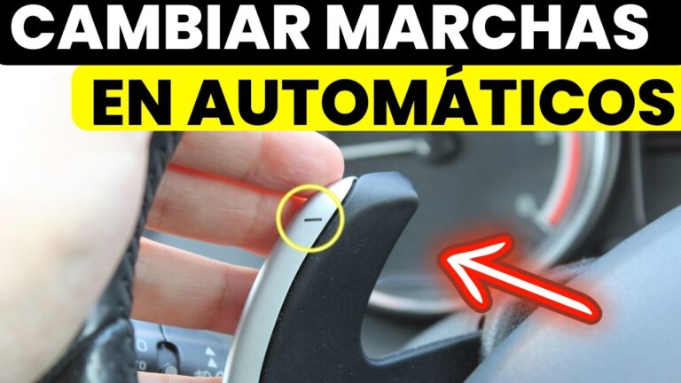 se puede cambiar de automático a secuencial en marcha