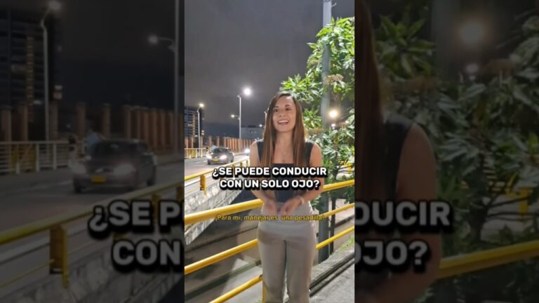 se puede conducir con un ojo solo