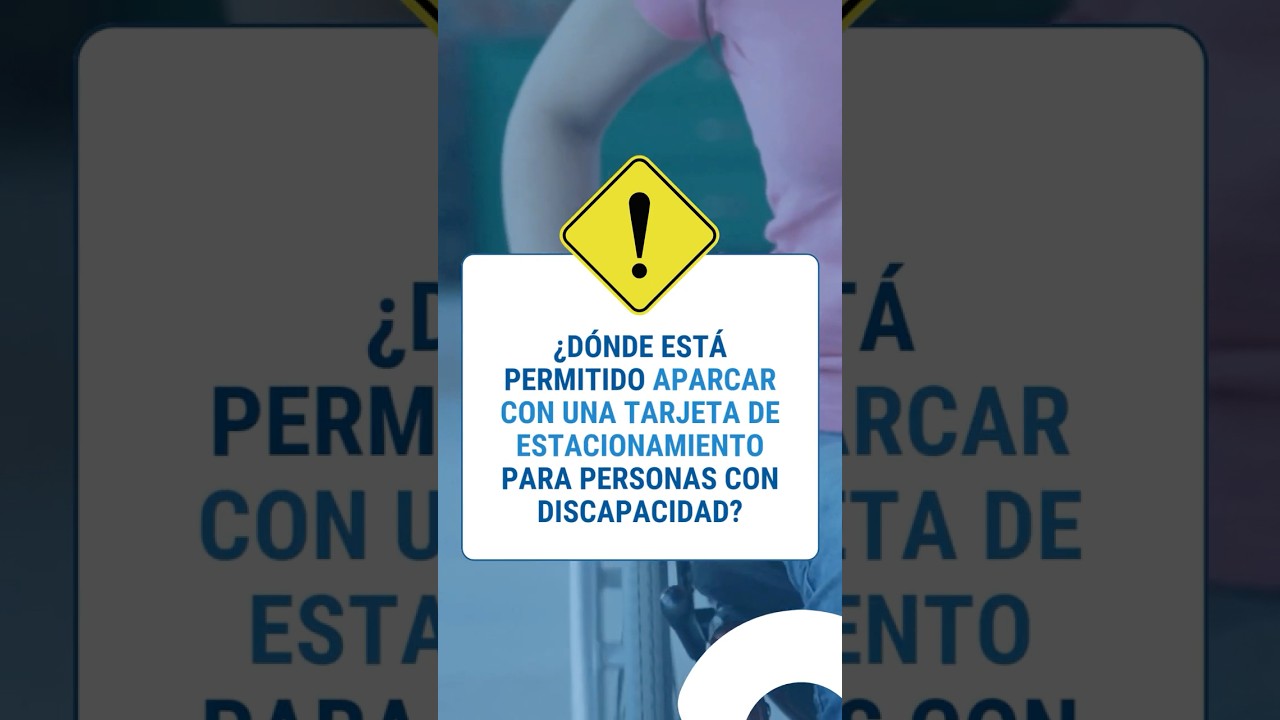 se puede parar en una plaza de minusválidos