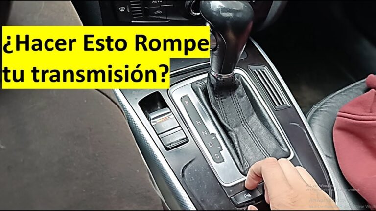 se puede pasar de automático a manual en marcha