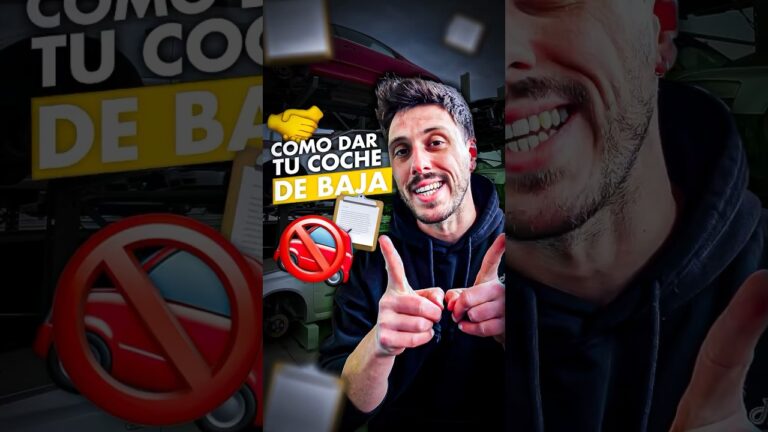 se puede vender un coche dado de baja definitiva