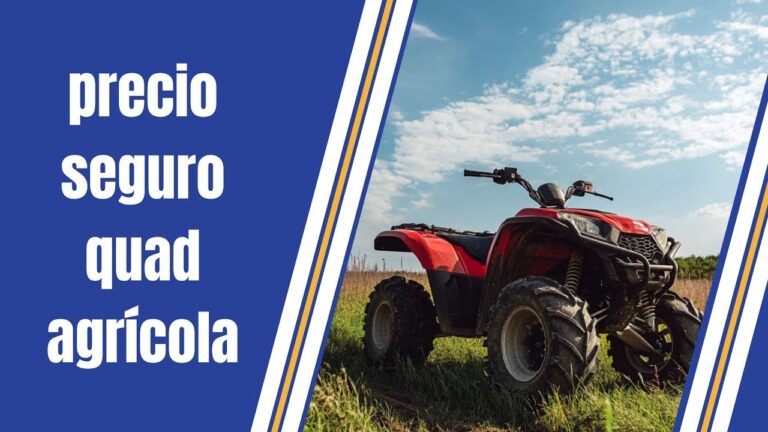 seguros para quad con matricula agricola