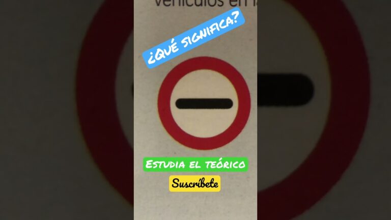 señal de prohibido pasar sin detenerse