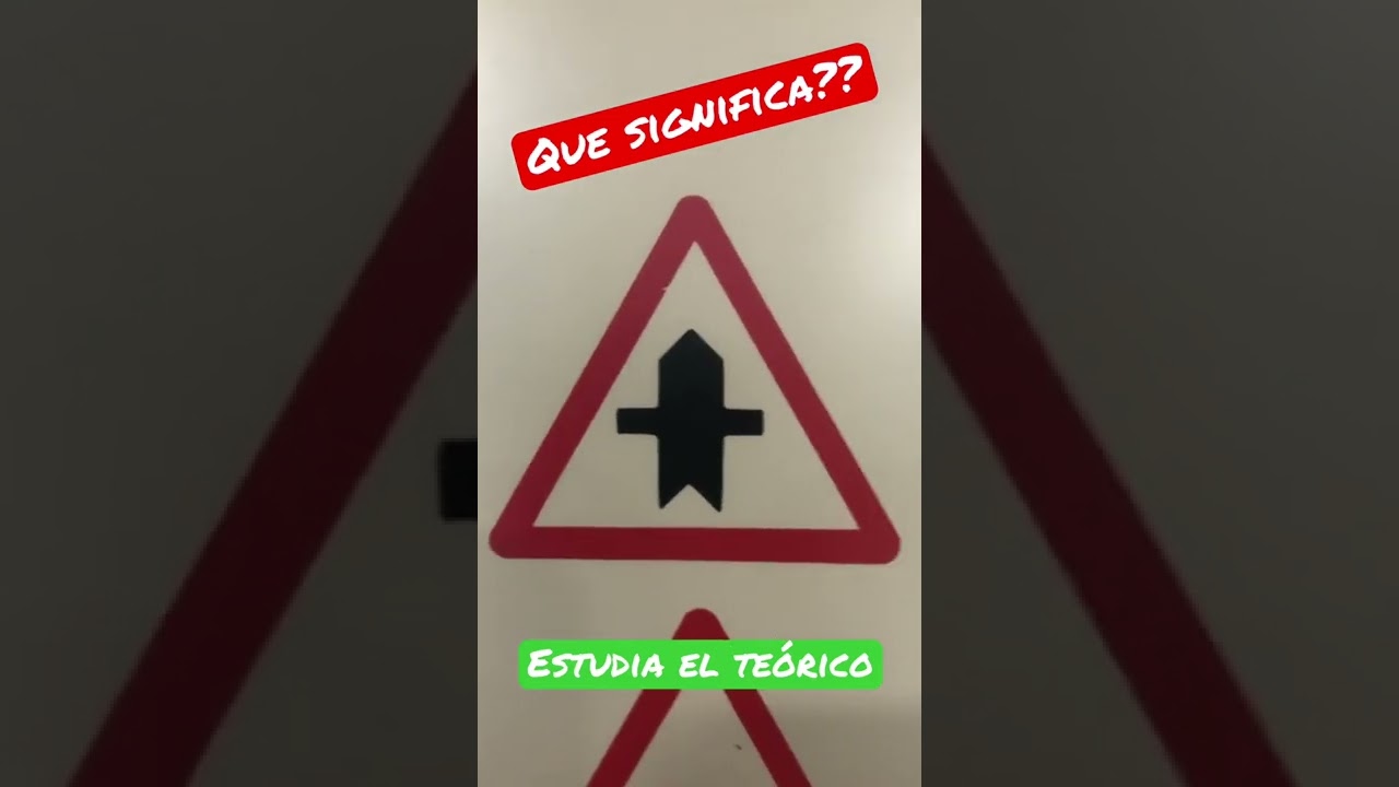 señal interseccion con prioridad a la derecha