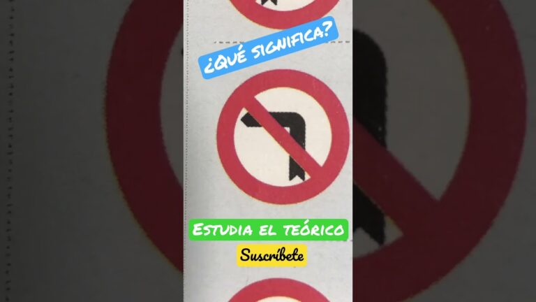 señal prohibido girar a la izquierda