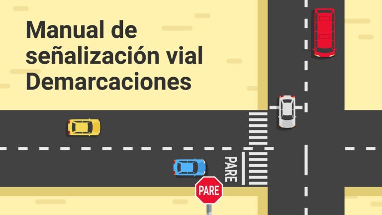 señales de trafico en el suelo