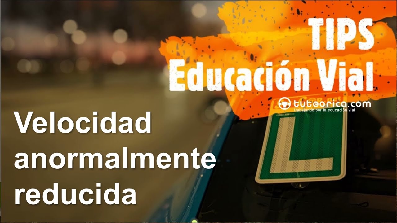 si debido a una averia circula a velocidad anormalmente reducida